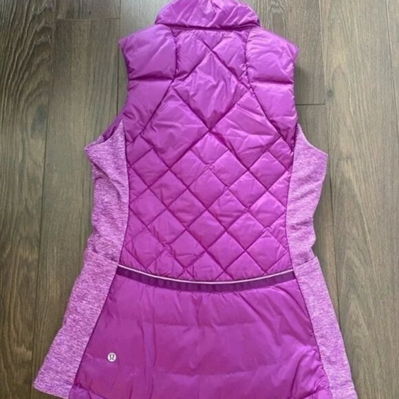 LULULEMON Down For A Run Vest in Tender Violet - Picture 13 of 14
